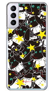 Doggy Star �i�N���A�j design by Moisture Galaxy S21+ 5G SCG10 au SECOND SKIN au scg10 �P�[�X scg10 �J�o�[ galaxy s21 plus 5g�P�[�X galaxy s21 plus 5g�J�o�[ �M�����N�V�[ s21 �v���X 5G �P�[�X �M�����N�V�[ s21 �v���X 5G 