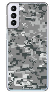 DIGITAL camouflage �O���[ �i�N���A�j design by Moisture Galaxy S21+ 5G SCG10 au SECOND SKIN au scg10 �P�[�X scg10 �J�o�[ galaxy s21 plus 5g�P�[�X galaxy s21 plus 5g�J�o�[ �M�����N�V�[ s21 �v���X 5G �P�[�X �M�����N�V�[ 