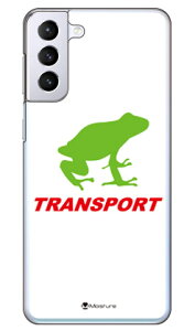 TRANSPORT FROG �z���C�g×���b�h �i�N���A�j design by Moisture Galaxy S21+ 5G SCG10 au SECOND SKIN au scg10 �P�[�X scg10 �J�o�[ galaxy s21 plus 5g�P�[�X galaxy s21 plus 5g�J�o�[ �M�����N�V�[ s21 �v���X 5G �P�[�X �M����