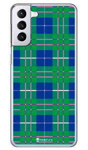 Tartan check �O���[�� �i�N���A�j design by Moisture Galaxy S21+ 5G SCG10 au SECOND SKIN au scg10 �P�[�X scg10 �J�o�[ galaxy s21 plus 5g�P�[�X galaxy s21 plus 5g�J�o�[ �M�����N�V�[ s21 �v���X 5G �P�[�X �M�����N�V�[ s21