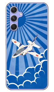 SAP�G�A�v���C���V���[�Y T-4�u���[�C���p���X ���ɂ̉_�C (�N���A) Galaxy A54 5G SCG21 SC-53D Coverfull �{�� �ی� �n�[�h�P�[�X �X�}�z�J�o�[�@��������