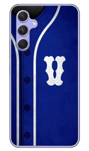 Cf LTD �x�[�X�{�[�� �C�j�V���� �u���[ V (�N���A) Galaxy A54 5G SCG21 SC-53D Coverfull �{�� �ی� �n�[�h�P�[�X �X�}�z�J�o�[�@��������