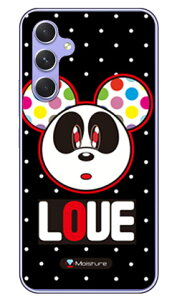 Love Panda �z���C�g�h�b�g (�N���A) design by Moisture Galaxy A54 5G SCG21 SC-53D SECOND SKIN �{�� �ی� �n�[�h�P�[�X �X�}�z�J�o�[�@��������