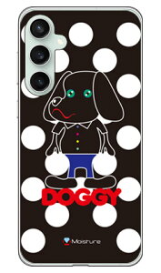 Doggy �z���C�g�h�b�g (�N���A) design by Moisture Galaxy S23 FE SCG24 SECOND SKIN �{�� �ی� �n�[�h�P�[�X �X�}�z�J�o�[�@��������