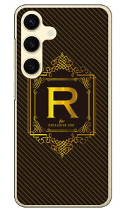 Cf LTD ���O�W���A���[�C�j�V���� R �S�[���h�C�G���[ (�N���A) Galaxy S24 SCG25 SC-51E SM-S921Q Coverfull �{�� �ی� �n�[�h�P�[�X �X�}�z�J�o�[�@��������
