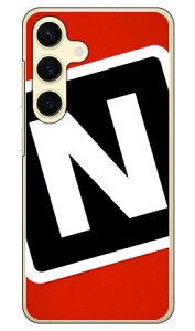 Cf LTD �L�����v �C�j�V���� ���b�h×�u���b�N N (�N���A) Galaxy S24 SCG25 SC-51E SM-S921Q Coverfull �{�� �ی� �n�[�h�P�[�X �X�}�z�J�o�[�@��������
