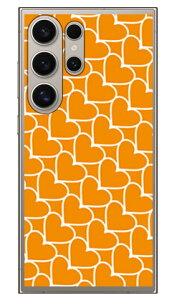 �n�[�g�X�g���C�v �I�����W×�z���C�g Galaxy S24 Ultra SCG26 SC-52E SM-S928Q (�\�t�gTPU) SECOND SKIN �P�[�X �J�o�[ �X�}�z�P�[�X �������� �ϏՌ� �v�����g �ی� �Ռ��z��
