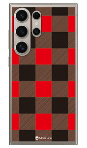 Buffalo check ���b�h Galaxy S24 Ultra SCG26 SC-52E SM-S928Q (�\�t�gTPU) SECOND SKIN �P�[�X �J�o�[ �X�}�z�P�[�X �������� �ϏՌ� �v�����g �ی� �Ռ��z��