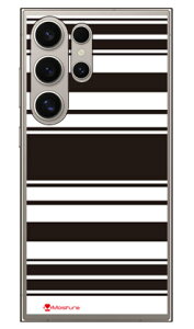 Moisture Stripe �u���b�N�z���C�g Galaxy S24 Ultra SCG26 SC-52E SM-S928Q (�\�t�gTPU) SECOND SKIN �P�[�X �J�o�[ �X�}�z�P�[�X �������� �ϏՌ� �v�����g �ی� �Ռ��z��
