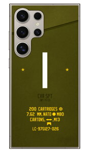 Cf LTD �~���^���[ �C�j�V���� �A���t�@�x�b�g I �J�[�L (�N���A) Galaxy S24 Ultra SCG26 SC-52E SM-S928Q Coverfull �{�� �ی� �n�[�h�P�[�X �X�}�z�J�o�[�@��������