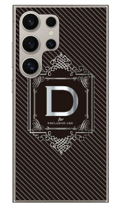 Cf LTD ���O�W���A���[�C�j�V���� D �V���o�[�O���[ (�N���A) Galaxy S24 Ultra SCG26 SC-52E SM-S928Q Coverfull �{�� �ی� �n�[�h�P�[�X �X�}�z�J�o�[�@��������