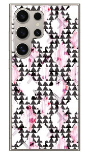�g���C�A���O�� �N���b�V���O (�N���A) Galaxy S24 Ultra SCG26 SC-52E SM-S928Q Coverfull �{�� �ی� �n�[�h�P�[�X �X�}�z�J�o�[�@��������