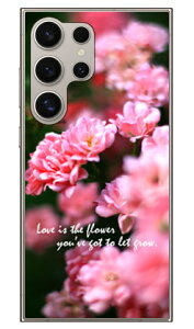 Flowers (�N���A) design by �L�m�V�^���O�~ Galaxy S24 Ultra SCG26 SC-52E SM-S928Q Coverfull �{�� �ی� �n�[�h�P�[�X �X�}�z�J�o�[�@��������