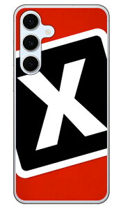 Cf LTD �L�����v �C�j�V���� ���b�h×�u���b�N X (�N���A) Galaxy S24 FE SCG30 SM-S721Q Coverfull �{�� �ی� �n�[�h�P�[�X �X�}�z�J�o�[�@��������