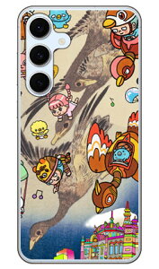 �l�I�����G ��̎U�� (�N���A) design by 326 Galaxy S24 FE SCG30 SM-S721Q SECOND SKIN �{�� �ی� �n�[�h�P�[�X �X�}�z�J�o�[�@��������