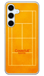 �e�j�X�R�[�g �I�����W(�N���A) Galaxy S24 FE SCG30 SM-S721Q Coverfull �{�� �ی� �n�[�h�P�[�X �X�}�z�J�o�[�@��������