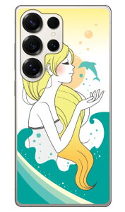Dolphin (�N���A) design by ���������� Galaxy S25 Ultra SCG32 SC-52F SM-S938Z SM-S938Q Coverfull �{�� �ی� �n�[�h�P�[�X �X�}�z�J�o�[�@��������