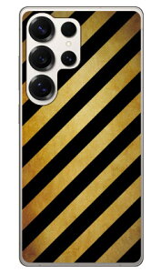 Cf LTD �u���b�N×�S�[���h�R���N�V�����V���[�Y �X�g���C�vA (�N���A) Galaxy S25 Ultra SCG32 SC-52F SM-S938Z SM-S938Q Coverfull �{�� �ی� �n�[�h�P�[�X �X�}�z�J�o�[�@��������
