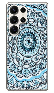 �g���R �T�[�N�� �p�^�[�� (�N���A) Galaxy S25 Ultra SCG32 SC-52F SM-S938Z SM-S938Q Coverfull �{�� �ی� �n�[�h�P�[�X �X�}�z�J�o�[�@��������