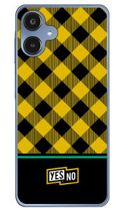�u���b�N�`�F�b�N �C�G���[ (�N���A) Galaxy A25 5G SCG33 SC-53F SM-A253Z SM-A253C SM-A253Q YESNO �{�� �ی� �n�[�h�P�[�X �X�}�z�J�o�[�@��������