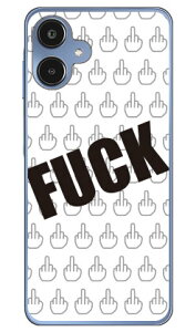 Cf LTD FUCK�i�t�@�b�N�j �� �z���C�g (�N���A) Galaxy A25 5G SCG33 SC-53F SM-A253Z SM-A253C SM-A253Q Coverfull �{�� �ی� �n�[�h�P�[�X �X�}�z�J�o�[�@��������