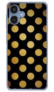 Cf LTD �u���b�N×�S�[���h�R���N�V�����V���[�Y �h�b�g�i��j (�N���A) Galaxy A25 5G SCG33 SC-53F SM-A253Z SM-A253C SM-A253Q Coverfull �{�� �ی� �n�[�h�P�[�X �X�}�z�J�o�[�@��������