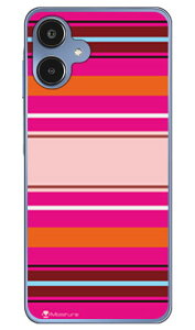 Moisture Stripe �s���N (�N���A) design by Moisture Galaxy A25 5G SCG33 SC-53F SM-A253Z SM-A253C SM-A253Q SECOND SKIN �{�� �ی� �n�[�h�P�[�X �X�}�z�J�o�[�@��������