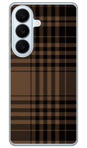 �`�F�b�N �u���E��×�u���b�N (�N���A) Galaxy S26 SCG36 SC-51G SM-S942Z SM-S942C SM-S942Q SECOND SKIN �{�� �ی� �n�[�h�P�[�X �X�}�z�J�o�[�@��������