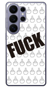 Cf LTD FUCK�i�t�@�b�N�j �� �z���C�g (�N���A) Galaxy S26 Ultra SCG37 SC-53G SM-S948Z SM-S948C SM-S948Q Coverfull �{�� �ی� �n�[�h�P�[�X �X�}�z�J�o�[�@��������