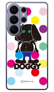 Doggy �}���`�J���[�h�b�g (�N���A) design by Moisture Galaxy S26 Ultra SCG37 SC-53G SM-S948Z SM-S948C SM-S948Q SECOND SKIN �{�� �ی� �n�[�h�P�[�X �X�}�z�J�o�[�@��������