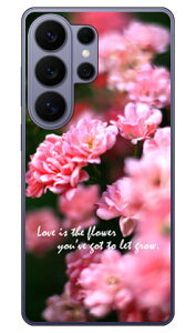 Flowers (�N���A) design by �L�m�V�^���O�~ Galaxy S26 Ultra SCG37 SC-53G SM-S948Z SM-S948C SM-S948Q Coverfull �{�� �ی� �n�[�h�P�[�X �X�}�z�J�o�[�@��������