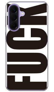 Cf LTD FUCK�i�t�@�b�N�j �� �z���C�g (�N���A) Galaxy A57 5G SCG39 SC-54G SM-A576Z SM-A576C SM-A576Q Coverfull �{�� �ی� �n�[�h�P�[�X �X�}�z�J�o�[�@��������