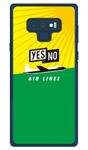 YESNO AIR LINES �C�G���[×�O���[�� �i�N���A�j Galaxy Note9 SCV40�ESC-01L au�Edocomo YESNO �n�[�h�P�[�X scv40 sc-01l �J�o�[ scv40 sc-01l �P�[�X galaxy note 9 �P�[�X galaxy note 9 scv40 sc-01l �P�[�X �M�����N�V�[�m�[
