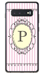 Cf LTD イニシャル アルファベット P ピンク (クリア) Galaxy S10+ SCV42・SC-04L・SC-05L au・docomo Coverfull galaxy s10+ scv42 sc-04l sc-05l ケース galaxy s10+ scv42 sc-04l sc-05l カバー scv42 sc-04l sc-05l ケース scv42 sc-04