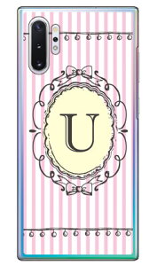 Cf LTD �C�j�V���� �A���t�@�x�b�g U �s���N �i�N���A�j Galaxy Note10+ SCV45�ESC-01M au�Edocomo�E�y�V���o�C�� Coverfull scv45 sc-01m �J�o�[ scv45 sc-01m �P�[�X galaxy note 10+ �P�[�X galaxy note 10+ scv45 sc-01m �P�[�X