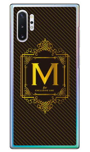 Cf LTD ���O�W���A���[�C�j�V���� M �S�[���h�C�G���[ �i�N���A�j Galaxy Note10+ SCV45�ESC-01M au�Edocomo�E�y�V���o�C�� Coverfull scv45 sc-01m �J�o�[ scv45 sc-01m �P�[�X galaxy note 10+ �P�[�X galaxy note 10+ scv45 sc