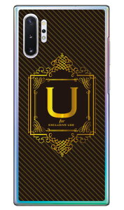 Cf LTD ���O�W���A���[�C�j�V���� U �S�[���h�C�G���[ �i�N���A�j Galaxy Note10+ SCV45�ESC-01M au�Edocomo�E�y�V���o�C�� Coverfull scv45 sc-01m �J�o�[ scv45 sc-01m �P�[�X galaxy note 10+ �P�[�X galaxy note 10+ scv45 sc