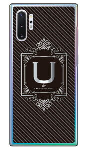 Cf LTD ���O�W���A���[�C�j�V���� U �V���o�[�O���[ �i�N���A�j Galaxy Note10+ SCV45�ESC-01M au�Edocomo�E�y�V���o�C�� Coverfull scv45 sc-01m �J�o�[ scv45 sc-01m �P�[�X galaxy note 10+ �P�[�X galaxy note 10+ scv45 sc-01