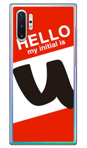 Cf LTD �n���[�C�j�V���� U ���b�h �i�N���A�j Galaxy Note10+ SCV45�ESC-01M au�Edocomo�E�y�V���o�C�� Coverfull scv45 sc-01m �J�o�[ scv45 sc-01m �P�[�X galaxy note 10+ �P�[�X galaxy note 10+ scv45 sc-01m �P�[�X ��������