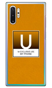 Cf LTD �N���V�b�N �C�j�V���� U �i�N���A�j Galaxy Note10+ SCV45�ESC-01M au�Edocomo�E�y�V���o�C�� Coverfull scv45 sc-01m �J�o�[ scv45 sc-01m �P�[�X galaxy note 10+ �P�[�X galaxy note 10+ scv45 sc-01m �P�[�X ��������