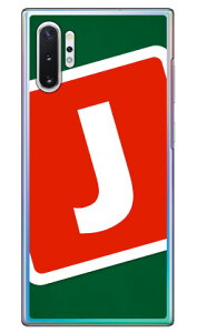 Cf LTD キャンプ イニシャル グリーン×レッド J (クリア) Galaxy Note10+ SCV45・SC-01M au・docomo・楽天モバイル Coverfull scv45 sc-01m カバー scv45 sc-01m ケース galaxy note 10+ ケース galaxy note 10+ scv45 sc-01m ケ