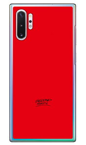 レッドカード (クリア) Galaxy Note10+ SCV45・SC-01M au・docomo・楽天モバイル SECOND SKIN scv45 sc-01m カバー scv45 sc-01m ケース galaxy note 10+ ケース galaxy note 10+ scv45 sc-01m ケース ギャラクシーノート10プラ