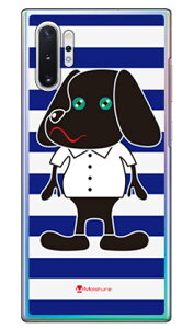 Doggy Stripe �l�C�r�[ �i�N���A�j design by Moisture Galaxy Note10+ SCV45�ESC-01M au�Edocomo�E�y�V���o�C�� SECOND SKIN scv45 sc-01m �J�o�[ scv45 sc-01m �P�[�X galaxy note 10+ �P�[�X galaxy note 10+ scv45 sc-01m �P�[�X ������