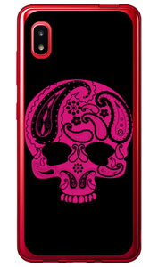 Paisley skull �u���b�N �i�\�t�gTPU�N���A�j design by ROTM Galaxy A20 SCV46�ESC-02M au�Edocomo�EMVNO�X�}�z�iSIM�t���[�[���j SECOND SKIN scv46 sc-02m �J�o�[ scv46 sc-02m �P�[�X galaxy a20 �P�[�X galaxy a20 scv46 sc-02m �P