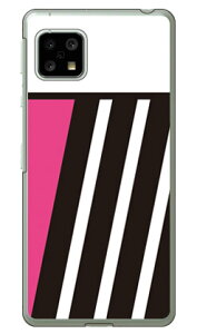 PINK �� BLACK �s���N �i�N���A�j design by ROTM AQUOS sense5G SHG03�ESH-53A�EA004SH�ESH-M17�EAQUOS sense4 SH-41A�ESH-M15�EAQUOS sense4 lite au�Edocomo�E�y�V���o�C���EMVNO�X�}�z�iSIM�t���[�[���j SECOND SKIN au shg03 �J�o