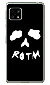 Face bone �u���b�N �i�N���A�j design by ROTM AQUOS sense5G SHG03�ESH-53A�EA004SH�ESH-M17�EAQUOS sense4 SH-41A�ESH-M15�EAQUOS sense4 lite au�Edocomo�E�y�V���o�C���EMVNO�X�}�z�iSIM�t���[�[���j SECOND SKIN au shg03 �J�o�[ 