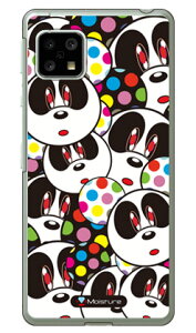 Panda Face �i�N���A�j design by Moisture AQUOS sense5G SHG03�ESH-53A�EA004SH�ESH-M17�EAQUOS sense4 SH-41A�ESH-M15�EAQUOS sense4 lite au�Edocomo�E�y�V���o�C���EMVNO�X�}�z�iSIM�t���[�[���j SECOND SKIN au shg03 �J�o�[ shg03 se