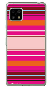 Moisture Stripe �s���N �i�N���A�j design by Moisture AQUOS sense5G SHG03�ESH-53A�EA004SH�ESH-M17�EAQUOS sense4 SH-41A�ESH-M15�EAQUOS sense4 lite au�Edocomo�E�y�V���o�C���EMVNO�X�}�z�iSIM�t���[�[���j SECOND SKIN au shg03 �J