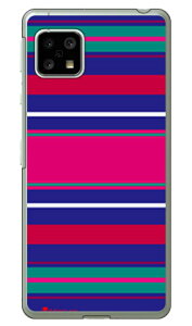 Moisture Stripe �u���[ �i�N���A�j design by Moisture AQUOS sense5G SHG03�ESH-53A�EA004SH�ESH-M17�EAQUOS sense4 SH-41A�ESH-M15�EAQUOS sense4 lite au�Edocomo�E�y�V���o�C���EMVNO�X�}�z�iSIM�t���[�[���j SECOND SKIN au shg03 �J