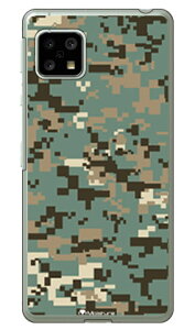 DIGITAL camouflage �O���[�� �i�N���A�j design by Moisture AQUOS sense5G SHG03�ESH-53A�EA004SH�ESH-M17�EAQUOS sense4 SH-41A�ESH-M15�EAQUOS sense4 lite au�Edocomo�E�y�V���o�C���EMVNO�X�}�z�iSIM�t���[�[���j SECOND SKIN au shg